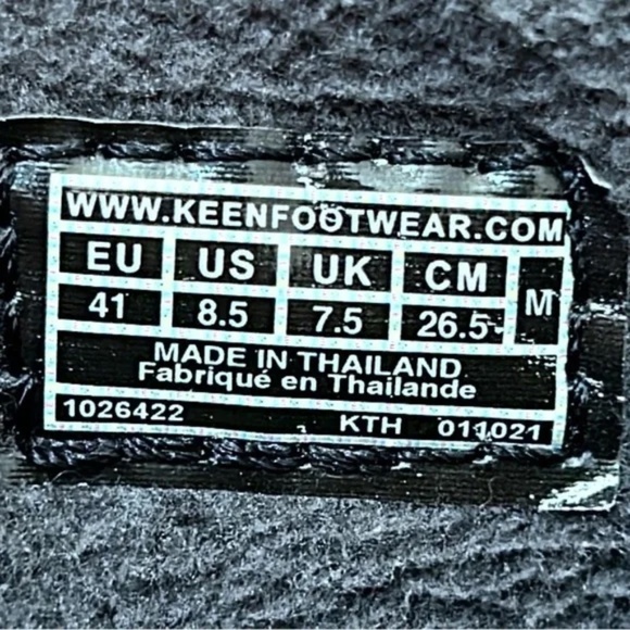 Keen Howser Harvest Casual Slip On Shoes Black Perforated Men's Size 8.5 - Picture 3 of 11